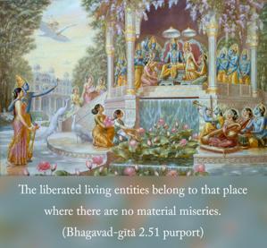 Purport to Bhagavad Gita 2.51 image - thumbnail size
