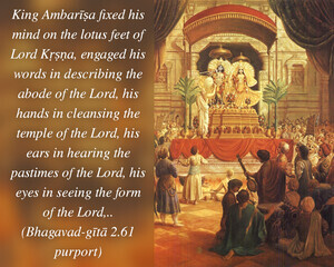Purport to Bhagavad Gita 2.61 image - thumbnail size