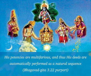 Purport to Bhagavad Gita 3.22 image - thumbnail size