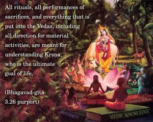 Purport to Bhagavad Gita 3.26 image - thumbnail size