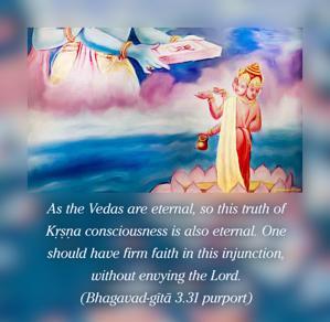 Purport to Bhagavad Gita 3.31 image - thumbnail size