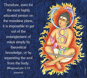 Purport to Bhagavad Gita 3.33 image - thumbnail size