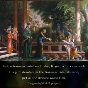 Purport to Bhagavad Gita 4.11 image - thumbnail size