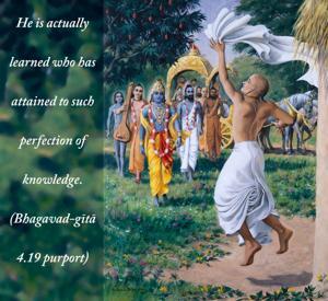 Purport to Bhagavad Gita 4.19 image - thumbnail size