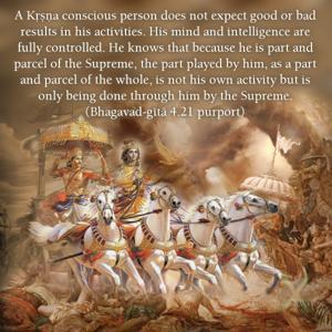 Purport to Bhagavad Gita 4.21 image - thumbnail size