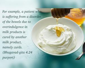 Purport to Bhagavad Gita 4.24 image - thumbnail size