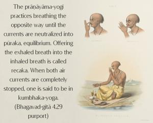 Purport to Bhagavad Gita 4.29 image - thumbnail size
