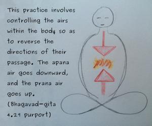 Purport to Bhagavad Gita 4.29 image - thumbnail size