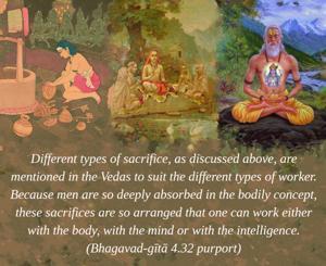 Purport to Bhagavad Gita 4.32 image - thumbnail size