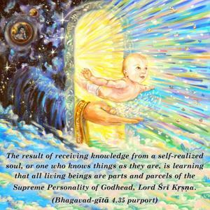 Purport to Bhagavad Gita 4.35 image - thumbnail size