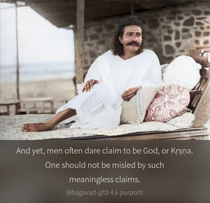 Purport to Bhagavad Gita 4.6 image - thumbnail size