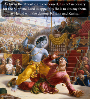 Purport to Bhagavad Gita 4.8 image - thumbnail size