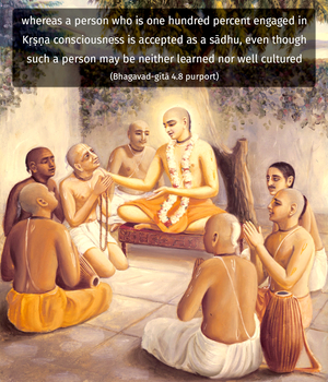 Purport to Bhagavad Gita 4.8 image - thumbnail size