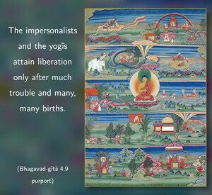 Purport to Bhagavad Gita 4.9 image - thumbnail size