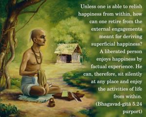 Purport to Bhagavad Gita 5.24 image - thumbnail size