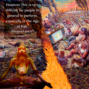 Purport to Bhagavad Gita 6.1 image - thumbnail size