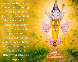 Purport to Bhagavad Gita 6.15 image - thumbnail size
