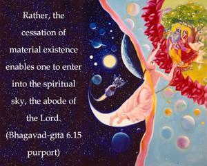 Purport to Bhagavad Gita 6.15 image - thumbnail size