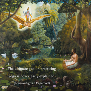 Purport to Bhagavad Gita 6.15 image - thumbnail size