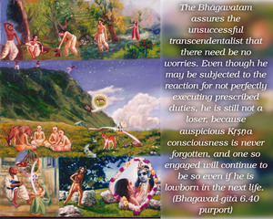 Purport to Bhagavad Gita 6.40 image - thumbnail size