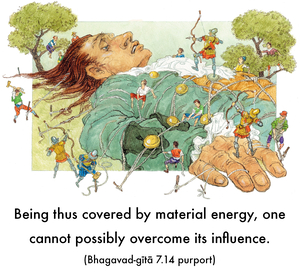 Purport to Bhagavad Gita 7.14 image - thumbnail size