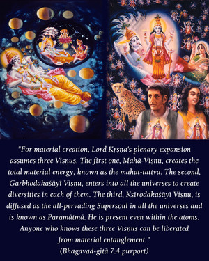 Purport to Bhagavad Gita 7.4 image - thumbnail size