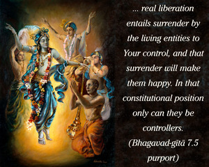 Purport to Bhagavad Gita 7.5 image - thumbnail size
