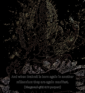 Purport to Bhagavad Gita 8.19 image - thumbnail size