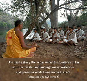 Purport to Bhagavad Gita 8.28 image - thumbnail size