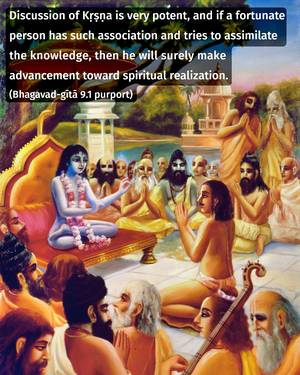 Purport to Bhagavad Gita 9.1 image - thumbnail size