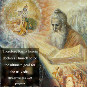 Purport to Bhagavad Gita 9.20 image - thumbnail size