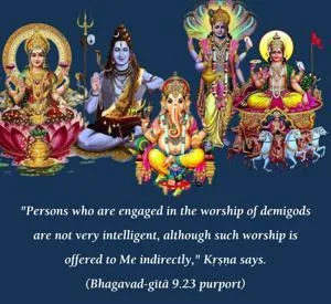 Purport to Bhagavad Gita 9.23 image - thumbnail size