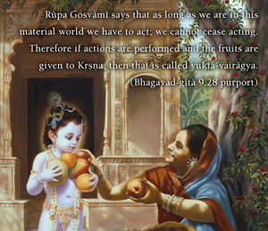 Purport to Bhagavad Gita 9.28 image - thumbnail size