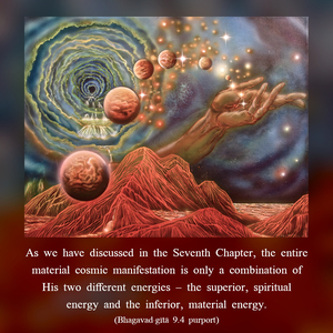 Purport to Bhagavad Gita 9.4 image - thumbnail size