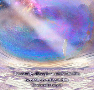 Purport to Bhagavad Gita 9.4 image - thumbnail size