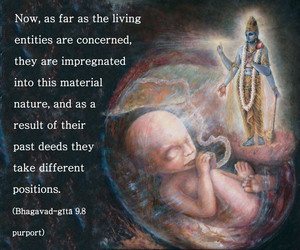 Purport to Bhagavad Gita 9.8 image - thumbnail size