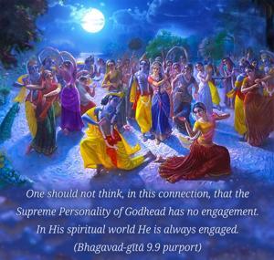 Purport to Bhagavad Gita 9.9 image - thumbnail size